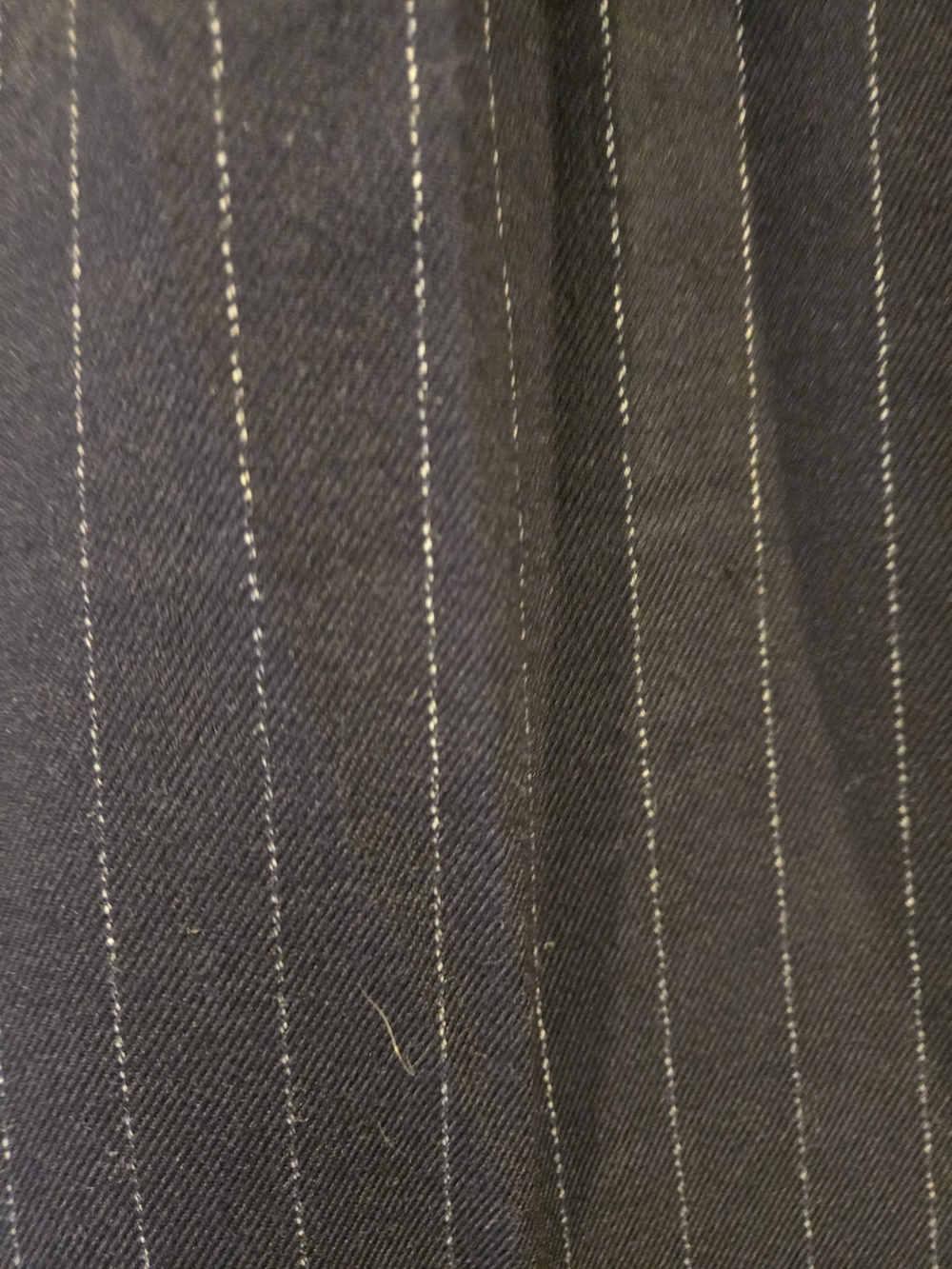 Favorite Daughter Navy Pinstripe Trousers - Picture 7 of 11
